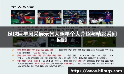 足球巨星风采展示各大明星个人介绍与精彩瞬间回顾